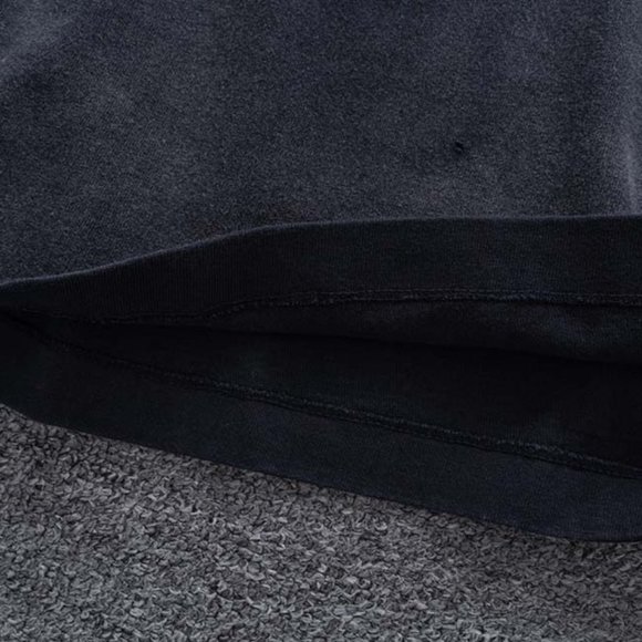 Saint Michael Devil Print Short Sleeve Wash Black - Picture 9 of 12